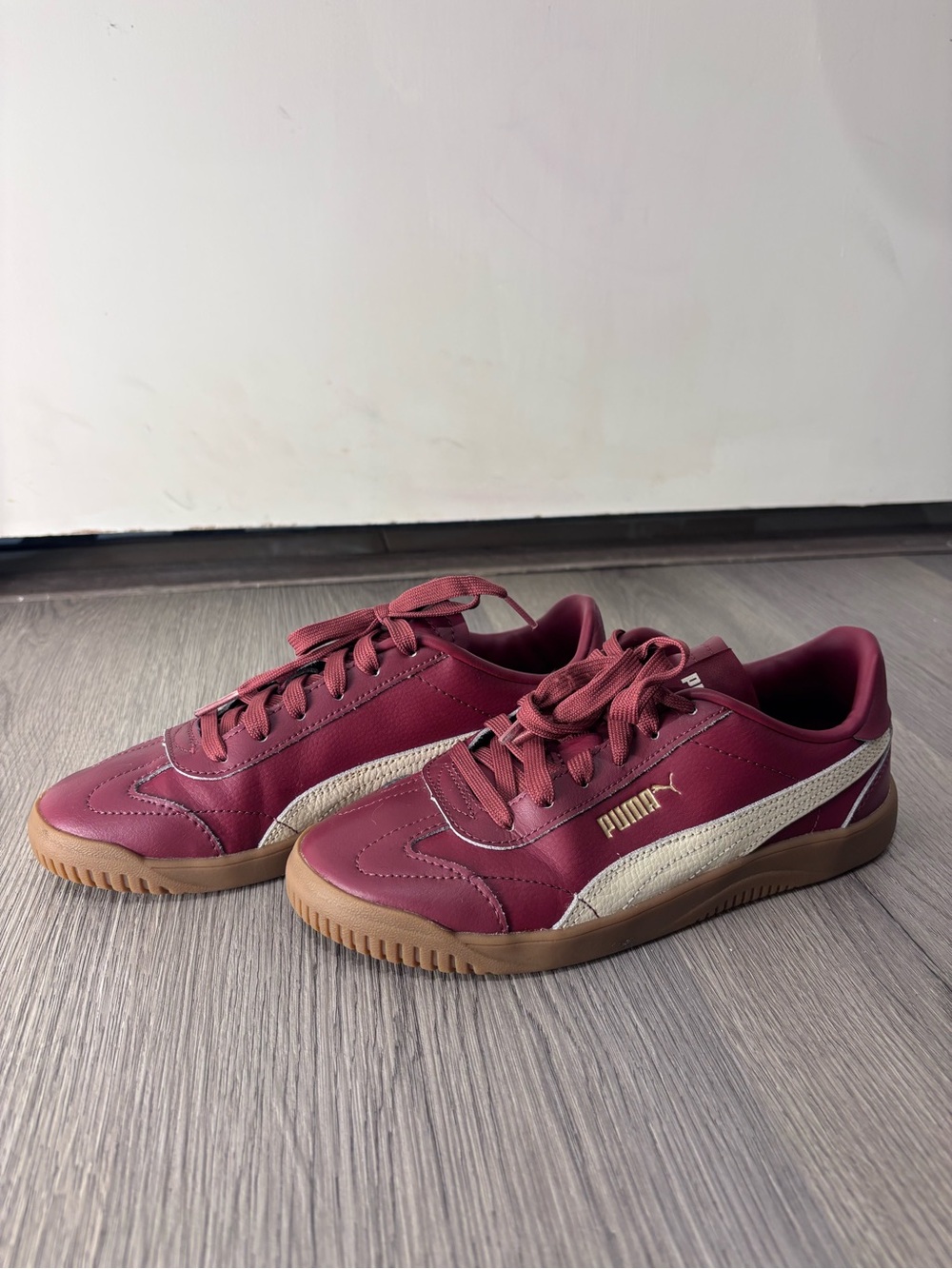 Puma Burgundy Sneakers - size 37